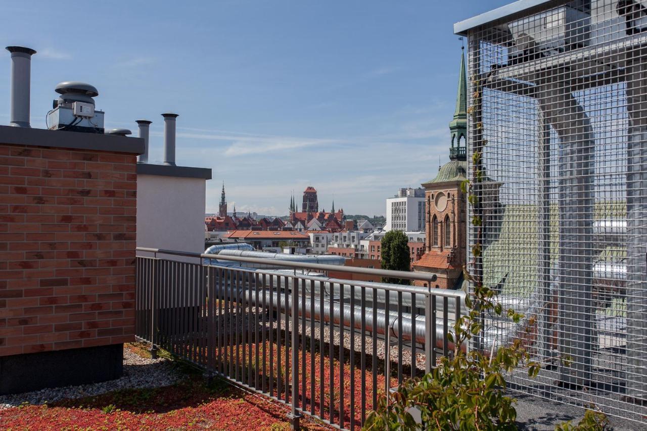 Gdansk, Dlugie Ogrody 18 - Rooftop Terrace, Parking Bagian luar foto