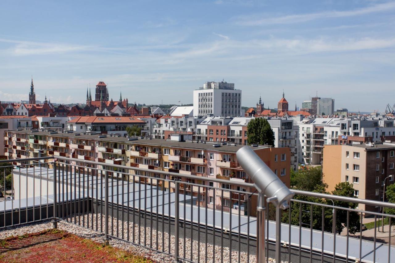 Gdansk, Dlugie Ogrody 18 - Rooftop Terrace, Parking Bagian luar foto